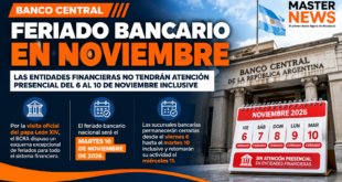 Por la visita del Papa, los bancos permanecerán cerrados durante cinco días consecutivos
