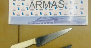 Violencia familiar en Trenque Lauquen: Una joven fue aprehendida tras amenazar a su pareja con cuchillas