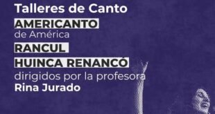 América se llena de música: Los talleres de canto se presentan en el cine teatro Español