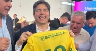 Sansinena Fútbol Club le solicitó a Kicillof ayuda económica para terminar la cancha de pádel